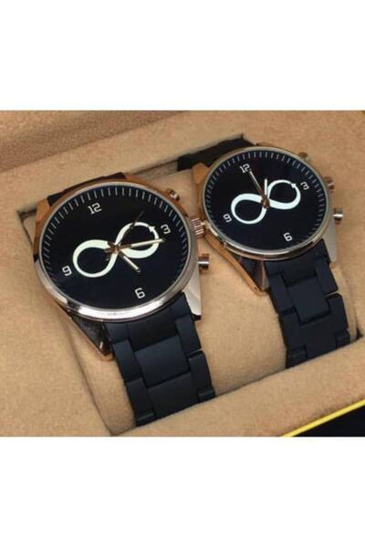 serbestmoda Sevgiliye Hediye Sevgili Saatleri Çift Saatleri Isimli Kombin Saat Seti Çiftlere Özel Kombinler