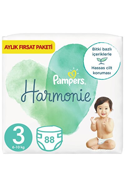 Prima Pampers Harmonie Bebek Bezi 3 Beden 22 Li X 4 Adet
