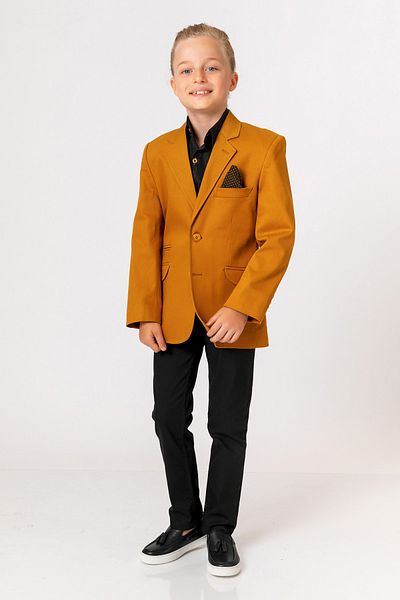 incity Boys' Mustard Jacket