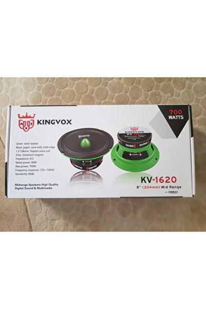 AUDİOMAX Kingwox 20 Cm 700 W Kurşun Göbek Midrange Takımı