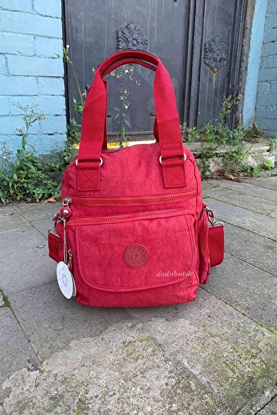DodoButik Водостійка червона легка сумка через плече та на ручку