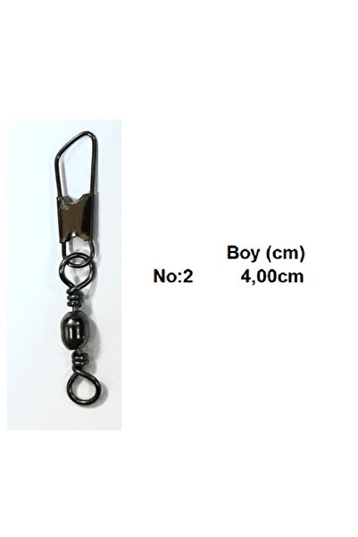 PALMERFISH 1010 Inox Paslanmaz Klipsli Fırdöndü 10'lu Paket