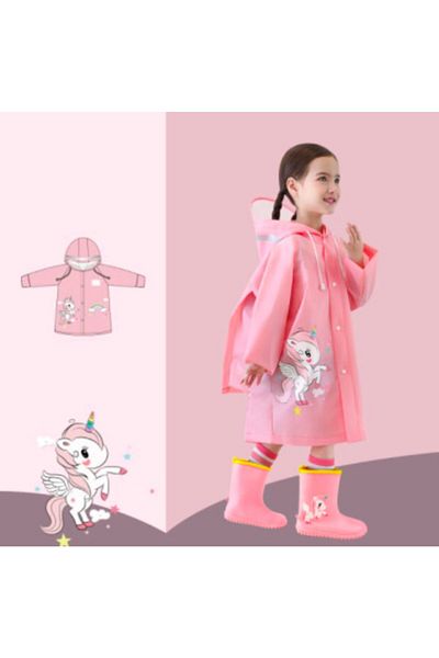 Petityu Unicorn Raincoat - Raincoat