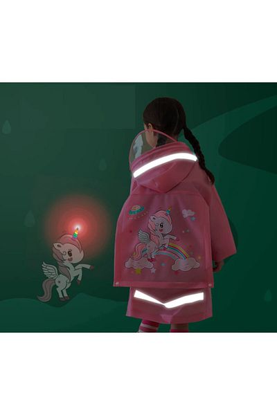 Petityu Unicorn Raincoat - Raincoat