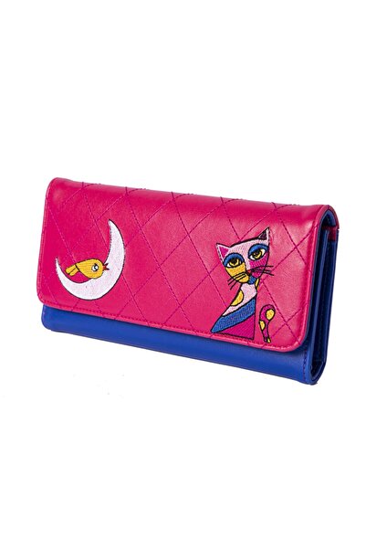 Biggdesign Embroidered Owl and Slide City Wallet
