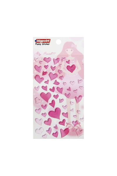 Bigpoint Sticker Drop Hearts