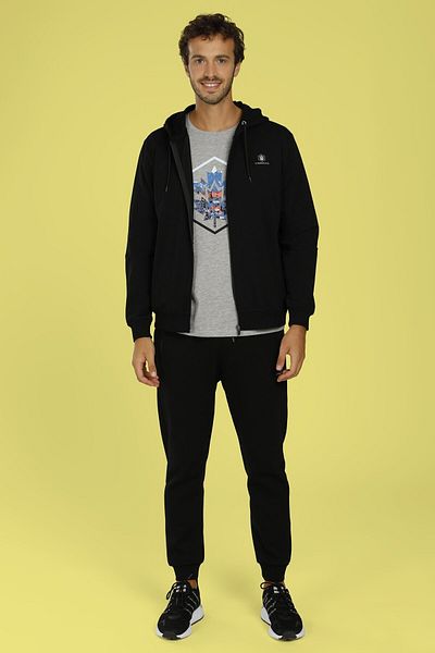 lumberjack 101059803   Sn72 Basic Hoddie Full Zip Ανδρικός ιδρώτας
