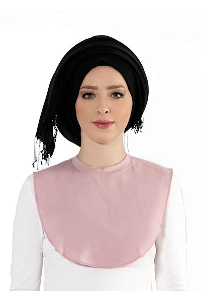 İklilEşarp Γυναικείο κολάρο λαιμού σε σκόνη Hijab