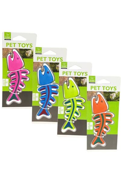 Nunbell Plastic Fish Shaped Bone 12cm
