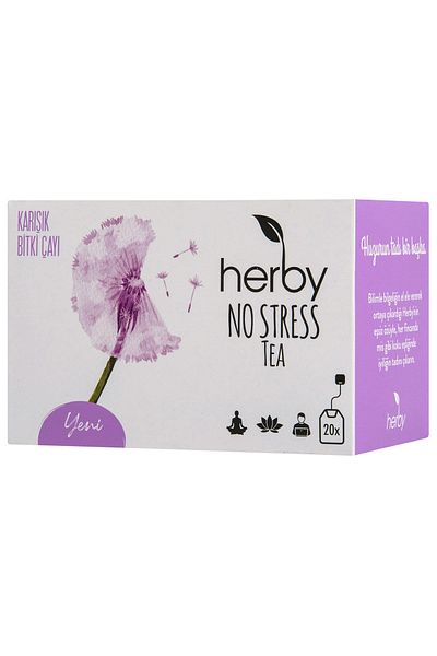 Herby No Stress Tea 20pcs Mixed Herbal Tea 30 G