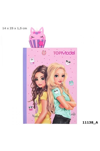 Top Model Secrets Book Candy Notebook