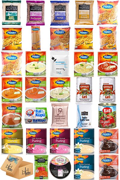 Blueden Ramazan Kumanya Paketi 34 Parça 90 Nolu Paket