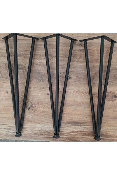 Tapacım 40 Cm 3 Adet Masa , Orta Sehpa Ayağı