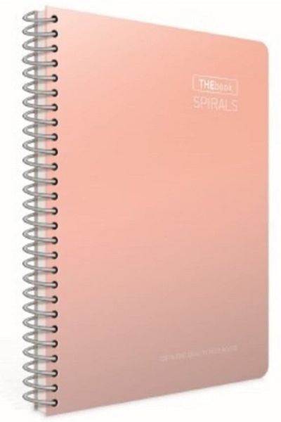 Gıpta 17x24 The Book Checked Spiral Hard Cover Notebook