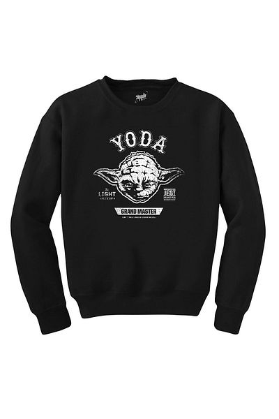 Z zepplin Star Wars Yoda Black Sweatshirt