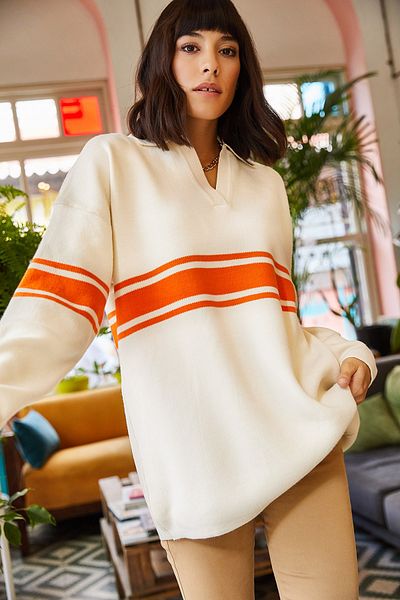 Olalook Tunika - Orange - Regular Fit