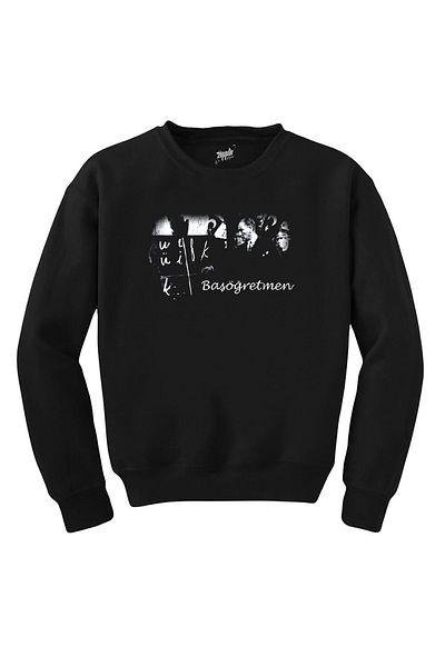Z zepplin Ataturk Major Teacher Black Sweatshirt