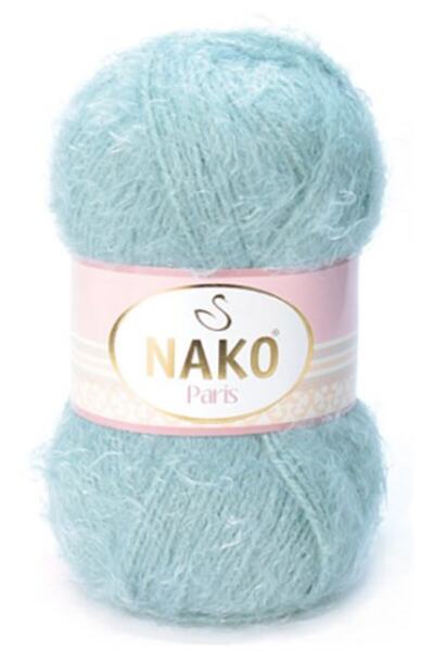 NAKO Paris 4129 Mavi El Örgü Ipliği