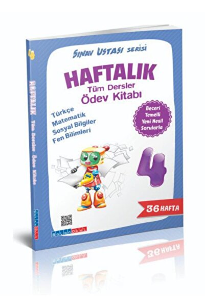 Salan Yayınları 4. Sınıf Haftalık Tüm Dersler Ödev Kitabı