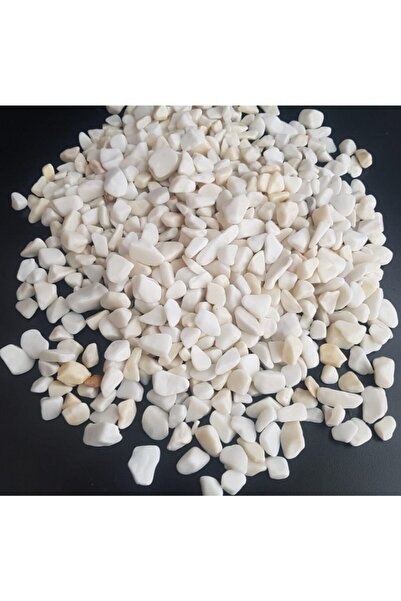 Doğalsan Tarım Beyaz Dolomit Taş 500 Gr 1,5-2,5 Cm Dere Taşı Çakıl Taşı Saksı Taşı Akvaryum Teraryum Taşı