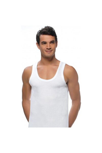GÜMÜŞ قميص داخلي أبيض للرجال