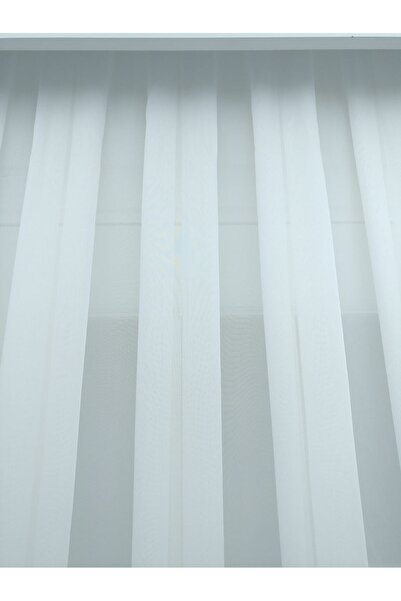 perdealemi White Tergal Plain Tulle Wide Width:280cm Skirt Folded, 350x260, Sparse Pleat, 1/2