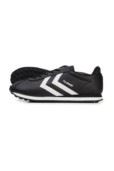 hummel Ray unisex black sports shoes