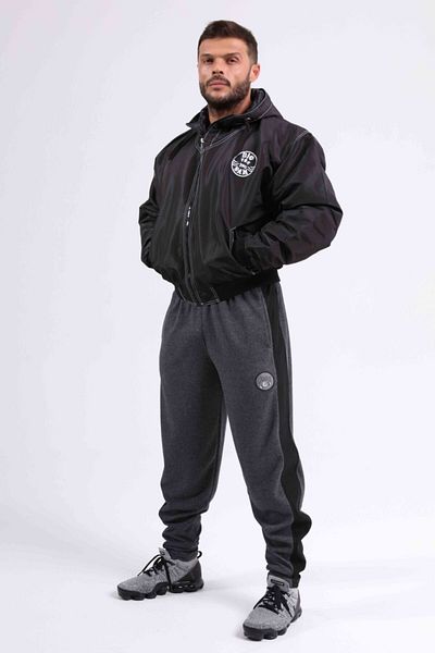 Big Sam Wide Cut Black Pilot Coat 4006