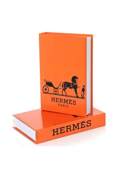 DE HOME Διακοσμητικό κουτί βιβλίου Hermes