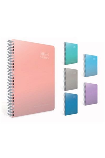 Gıpta Thebook A4 140 Sheets Lined Spiral Hard Cover Notebook