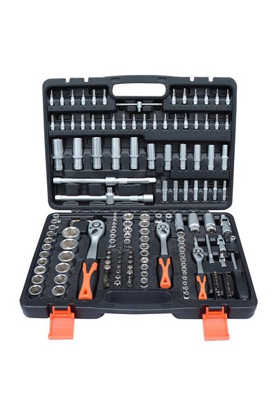 Newstar 171 Pieces Socket Set Cr-V Steel (1/4-3/8-1/2)