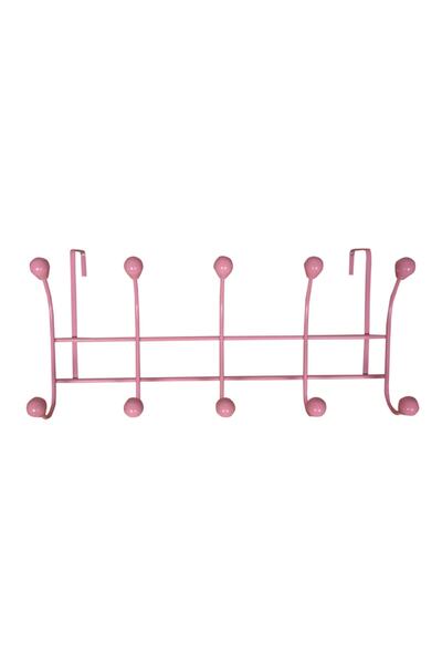 Homepuzzle Metal Kapı Arkası Pembe Askı