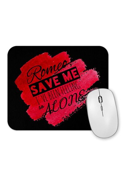 Baskı Dükkanı Taylor Swift Love Story Lyric Mouse Pad