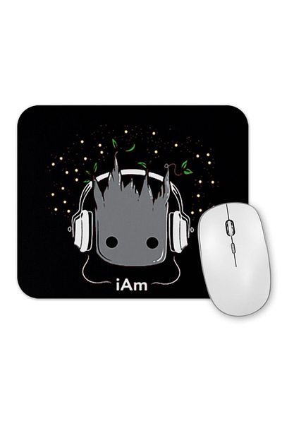 Baskı Dükkanı Mouse Pad Baby Groot
