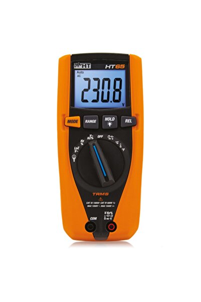 HT-ITALIA HT65 – TRUE RMS 1500V DC DİJİTAL MULTİMETRE