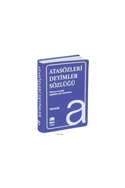 ema Biala Kapak Atasözleri Ve Deyimler Sözlüğü
