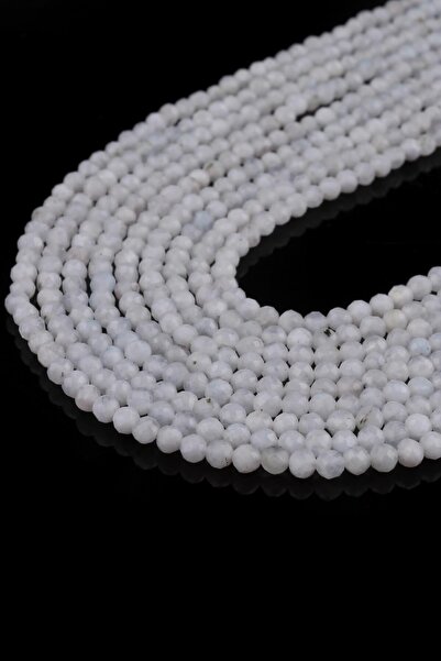 Dünya Doğal Taş Σειρά Moonstone με κομμένο πλαστίδι 2 mm - Dizi0269