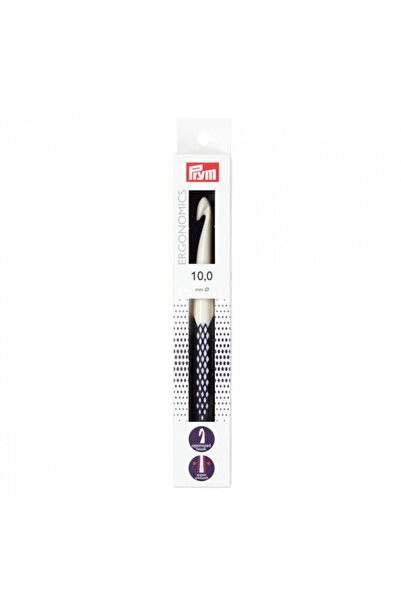 Prym Croșetă ergonomică de tricotat cu mâner din silicon de 10 mm 218492