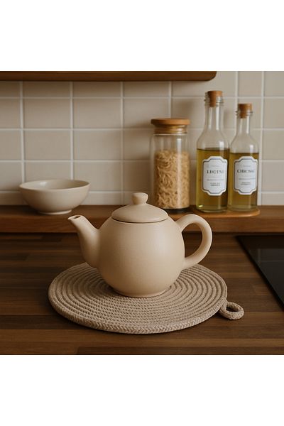 ÖRGÜM Trivet Pot, Teapot Base 22 cm