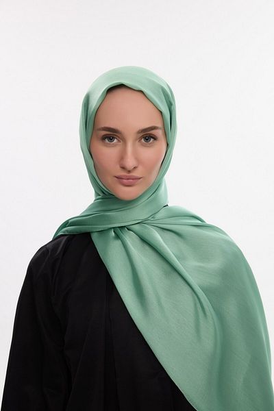MİRSOY SCARF Φόρεμα Idol Janjan Σαλά-Γκαζόν Πράσινο