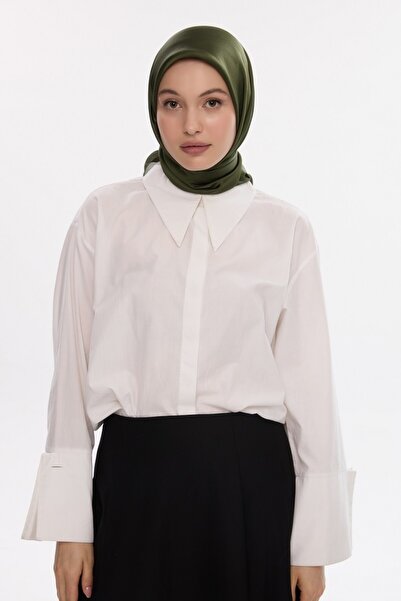MİRSOY SCARF İkon Janjan Eşarp Abiyelik-haki