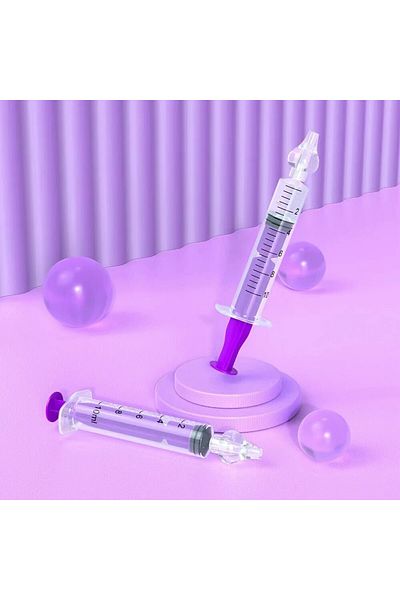 illikely 1pcs-purple Baby Nasal Aspirator Professional Syringe Nasal Irrigator Nose Cleaner Rinsing Device Re