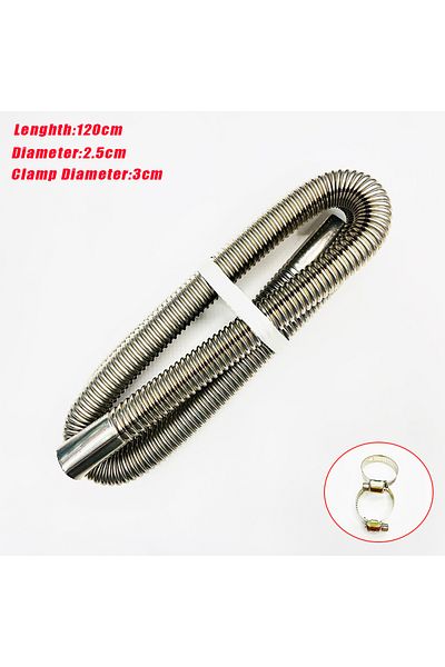 Choice Pyg-1.2m 24mm Elbow Pipe Air Parking Heater Exhaust Tube Connector With Clip For Webasto Boats Heate