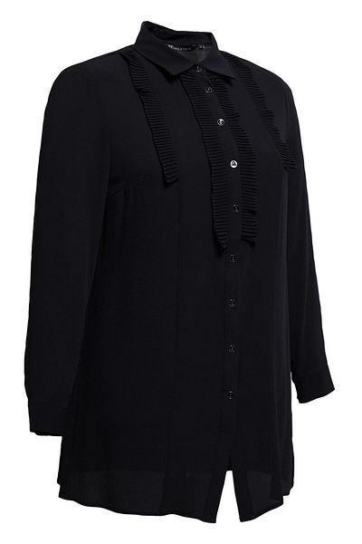 Alvina Plus Size Pleated Detailed Tunic 20401