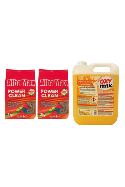 BIOCHIMICA Pachet Curatenie Start Curat – Pentru Familii Mici Alba Max & Oxymax
