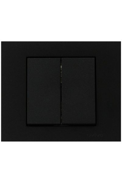 Tenda 8 Pieces of Ovivo Grano Black Switch Frame - Double and Included 8-Piece