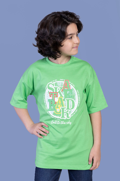 Toontoy Πολύχρωμο μπλουζάκι με στάμπα για αγόρι