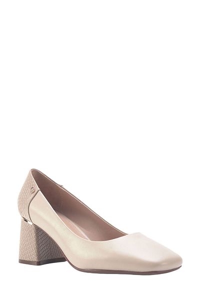 Nine West BEGGA 3FX Beige Women's Heeled Shoes