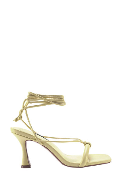 Nine West PEMRES 3FX Sarı Kadın Topuklu Sandalet