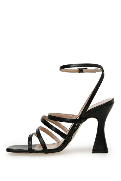 Nine West TULLE 3FX Siyah Kadın Topuklu Sandalet